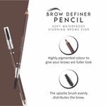 Buy Swiss Beauty Brow Definer Pencil - 01 Chestnut - 1 - 1.5 gm - Purplle