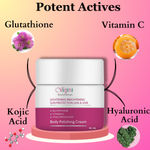 Buy Vigini Body Whitening Lightening Brightening Moisturizing Polishing Fairness Exfoliating Day Night Gel Cream Glowing Skin De Tan Uneven Tone Pigmentation Dark Spot Remover Glutathione Vitamin C & Hyaluronic Acid SPF 30 Sunblock 50 ml - Purplle