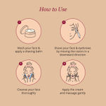 Buy Good Vibes x Carmesi (De-tan Glow With Good Vibes Ubtan Night Cream (50 gm) x Carmesi Natural Facial Hair Combo (1 Facial + 1 Eyebrow Razor)) - Purplle