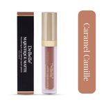 Buy DeBelle Majestique Matte Liquid Lipstick Caramel Camille,3.5 ml - Purplle