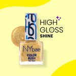 Buy NY Bae Color Rush Nail Paint - Golden Glee 01 (5.6 ml) | Chip Resistant | Long Lasting | Quick Dry | Gel Nail Polish - Purplle