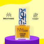 Buy NY Bae Color Rush Nail Paint - Yellow Fever 03 (5.6 ml) | Chip Resistant | Long Lasting | Quick Dry | Gel Nail Polish - Purplle