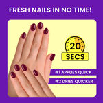Buy NY Bae Color Rush Nail Paint - Devil Desire 08 (5.6 ml) | Chip Resistant | Long Lasting | Quick Dry | Gel Nail Polish - Purplle