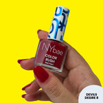 Buy NY Bae Color Rush Nail Paint - Devil Desire 08 (5.6 ml) | Chip Resistant | Long Lasting | Quick Dry | Gel Nail Polish - Purplle