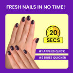 Buy NY Bae Color Rush Nail Paint - Mulberry Magic 09 (5.6 ml) | Chip Resistant | Long Lasting | Quick Dry | Gel Nail Polish - Purplle