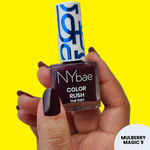 Buy NY Bae Color Rush Nail Paint - Mulberry Magic 09 (5.6 ml) | Chip Resistant | Long Lasting | Quick Dry | Gel Nail Polish - Purplle