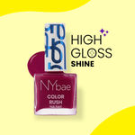 Buy NY Bae Color Rush Nail Paint - Passion Fruit 11 (5.6 ml) | Chip Resistant | Long Lasting | Quick Dry | Gel Nail Polish - Purplle