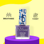 Buy NY Bae Color Rush Nail Paint - Goofy Grape 16 (5.6 ml) | Chip Resistant | Long Lasting | Quick Dry | Gel Nail Polish - Purplle