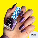 Buy NY Bae Color Rush Nail Paint - Starry Plum 19 (5.6 ml) | Chip Resistant | Long Lasting | Quick Dry | Gel Nail Polish - Purplle