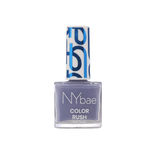 Buy NY Bae Color Rush Nail Paint - Smokey Blue 21 (5.6 ml) | Chip Resistant | Long Lasting | Quick Dry | Gel Nail Polish - Purplle