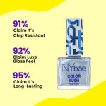Buy NY Bae Color Rush Nail Paint - Icy Spicy 22 (5.6 ml) | Chip Resistant | Long Lasting | Quick Dry | Gel Nail Polish - Purplle