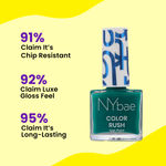 Buy NY Bae Color Rush Nail Paint - Crazy Cruise 26 (5.6 ml) | Chip Resistant | Long Lasting | Quick Dry | Gel Nail Polish - Purplle