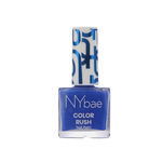 Buy NY Bae Color Rush Nail Paint - Cobalt Crush 27 (5.6 ml) | Chip Resistant | Long Lasting | Quick Dry | Gel Nail Polish - Purplle