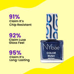 Buy NY Bae Color Rush Nail Paint - Galaxy Glaze 28 (5.6 ml) | Chip Resistant | Long Lasting | Quick Dry | Gel Nail Polish - Purplle