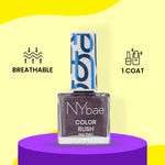 Buy NY Bae Color Rush Nail Paint - Secret Stardust 30 (5.6 ml) | Chip Resistant | Long Lasting | Quick Dry | Gel Nail Polish - Purplle