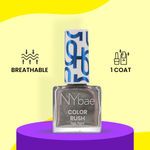 Buy NY Bae Color Rush Nail Paint - Blue Ivy Chrome 32 (5.6 ml) | Chip Resistant | Long Lasting | Quick Dry | Gel Nail Polish - Purplle