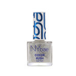 Buy NY Bae Color Rush Nail Paint - Silver Shimmy 33 (5.6 ml) | Chip Resistant | Long Lasting | Quick Dry | Gel Nail Polish - Purplle