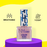 Buy NY Bae Color Rush Nail Paint - Pretty Pink Chrome 36 (5.6 ml) | Chip Resistant | Long Lasting | Quick Dry | Gel Nail Polish - Purplle