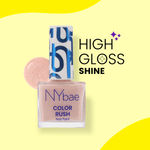 Buy NY Bae Color Rush Nail Paint - Pink Pearl 37 (5.6 ml) | Chip Resistant | Long Lasting | Quick Dry | Gel Nail Polish - Purplle