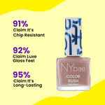 Buy NY Bae Color Rush Nail Paint - Nude Sand 38 (5.6 ml) | Chip Resistant | Long Lasting | Quick Dry | Gel Nail Polish - Purplle