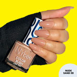 Buy NY Bae Color Rush Nail Paint - Nude Sand 38 (5.6 ml) | Chip Resistant | Long Lasting | Quick Dry | Gel Nail Polish - Purplle