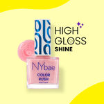 Buy NY Bae Color Rush Nail Paint- Charming Champagne 41 (5.6 ml) | Chip Resistant | Long Lasting | Quick Dry | Gel Nail Polish - Purplle