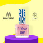 Buy NY Bae Color Rush Nail Paint- Charming Champagne 41 (5.6 ml) | Chip Resistant | Long Lasting | Quick Dry | Gel Nail Polish - Purplle
