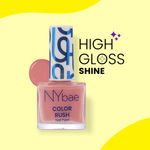 Buy NY Bae Color Rush Nail Paint - Bubble Trouble 42 (5.6 ml) | Chip Resistant | Long Lasting | Quick Dry | Gel Nail Polish - Purplle