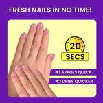 Buy NY Bae Color Rush Nail Paint - Quartz Queen 44 (5.6 ml) | Chip Resistant | Long Lasting | Quick Dry | Gel Nail Polish - Purplle