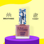 Buy NY Bae Color Rush Nail Paint - Quartz Queen 44 (5.6 ml) | Chip Resistant | Long Lasting | Quick Dry | Gel Nail Polish - Purplle