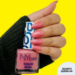 Buy NY Bae Color Rush Nail Paint - Quartz Queen 44 (5.6 ml) | Chip Resistant | Long Lasting | Quick Dry | Gel Nail Polish - Purplle