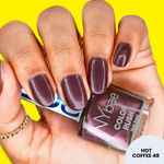 Buy NY Bae Color Rush Nail Paint - Hot Coffee 48 (5.6 ml) | Chip Resistant | Long Lasting | Quick Dry | Gel Nail Polish - Purplle