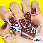Buy NY Bae Color Rush Nail Paint - Baked Brownie 49 ((5.6 ml) | Chip Resistant | Long Lasting | Quick Dry | Gel Nail Polish - Purplle