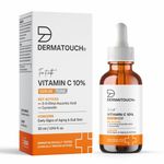 Buy DERMATOUCH Vitamin C 10% Serum | For Anti-aging and Radiant Skin | For All Skin Types | For Both Men & Women | 30 ml - Purplle