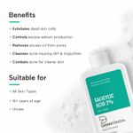 Buy DERMATOUCH Salicylic Acid 2% Face Wash | For Acne & Oil Control | Suitable to All Skin Types | For both Men & Women | 100 ml - Purplle