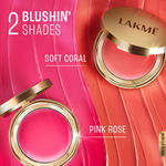 Buy Lakme 9 to 5 Powerplay Velvet Creme Blush - Pink Rose (9 gm) - Purplle