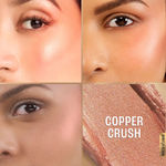 Buy Lakme 9 to 5 Powerplay Velvet Creme Highlighter - Copper Crush (9 gm) - Purplle