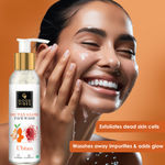 Buy Good Vibes Ubtan Night Care De- tan Glow with (Face wash 120ml + Toner 120ml+ Serum 30ml + Night cream 50 gm) - Purplle
