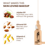 Buy NY Bae 3 IN 1 Serum Foundation- Cool Pearl 10 (30 ml) | Infused with Primer | Moisturising I Glowing Korean Skin I Celeb Glow | Dewy Makeup | Evens Skin Tone | Ultra Glow - Purplle