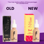 Buy NY Bae 3 IN 1 Serum Foundation - Warm Pearl 12 (30 ml) | Infused with Primer | Moisturising I Glowing Korean Skin I Celeb Glow | Dewy Makeup | Evens Skin Tone | Ultra Glow - Purplle