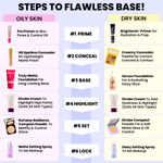 Buy NY Bae 3 IN 1 Serum Foundation - Warm Pearl 12 (30 ml) | Infused with Primer | Moisturising I Glowing Korean Skin I Celeb Glow | Dewy Makeup | Evens Skin Tone | Ultra Glow - Purplle