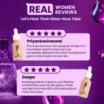 Buy NY Bae 3 IN 1 Serum Foundation - Warm Pearl 12 (30 ml) | Infused with Primer | Moisturising I Glowing Korean Skin I Celeb Glow | Dewy Makeup | Evens Skin Tone | Ultra Glow - Purplle