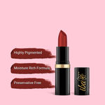 Buy Iba Pure Lips Moisturizing Lipstick Shade A60 Cherry Red, 4 gm |A Vitamin E |Vegan & Cruelty Free - Purplle