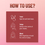 Buy Swiss Beauty Cheek It Up Blush for Cheeks|Lumi-Matte Finish | Lightweight | Easily Blendable | With Jojoba Oil 6-Buffed With Rose - Purplle