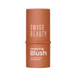 Buy Swiss Beauty Cheek It Up Blush for Cheeks|Lumi-Matte Finish | Lightweight | Easily Blendable | With Jojoba Oil 6-Buffed With Rose - Purplle