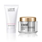 Buy Lakme Perfect Radiance Duo Combo (Perfect Radiance Brightening Face Wash, Illuminated Look, 50 g + Perfect Radiance Skin Ultime Collection Day Cream With Niacinamide 50 gm) - Purplle