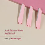 Buy Carmesi Facial Razor Reset Refill Pack 3 Pcs - Purplle