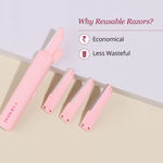 Buy Carmesi Facial Razor Reset Refill Pack 3 Pcs - Purplle