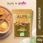 Buy Alps Goodness Powder - Ubtan (50 g) | 100% Natural Powder | No Chemicals, No Preservatives, No Pesticides | Detan Face Pack | Tan Removal Face Pack - Purplle