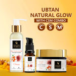 Buy Good Vibes De- tan Ubtan CSM Glow Combo (Set of 3) (Facewash + Serum + Moisturizer) - Purplle